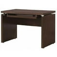thumbnail image 1 of Russell Computer Desk with Keyboard Tray Medium Oak, 1 of 2