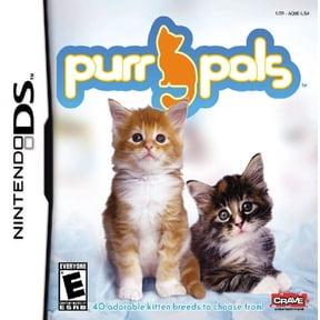 Restored Purr Pals Nintendo DS & DSi Physical Simulation Video Game, 1 Offline Player