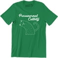 thumbnail image 1 of Purranormal Cativity - Cute Scary Ghost Cat Hallowen Men's T-Shirt, 1 of 4