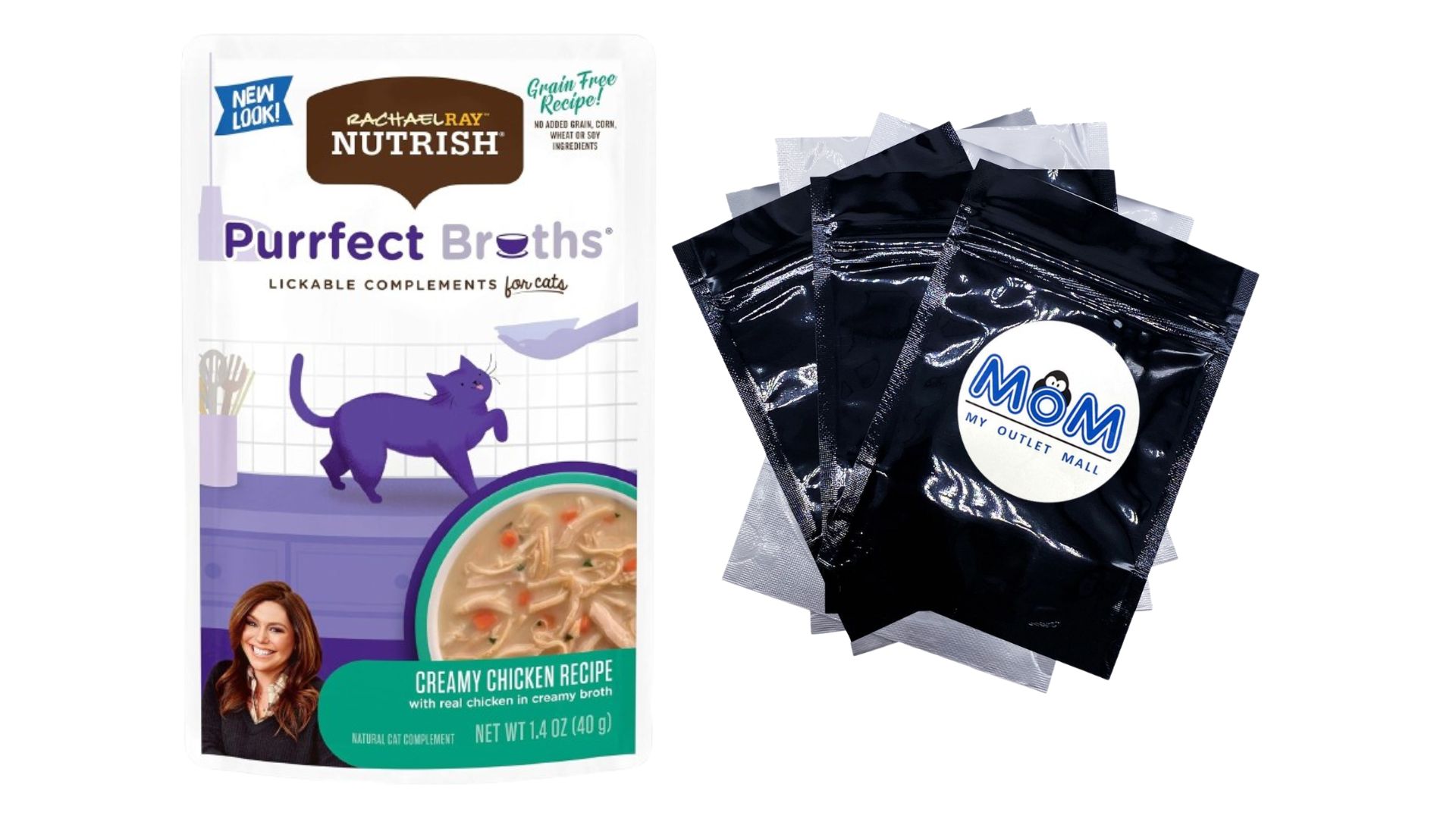 Purrfect Broths Creamy Chicken Recipe, Lickable Complements for Cats