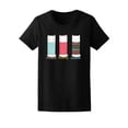 thumbnail image 1 of Purrfect Cute Colorful Kitties T-Shirt Women -Image by Shutterstock, Female Small, 1 of 2