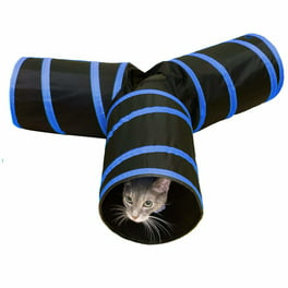 Mewnicorn Multi Cat Tunnel Boredom Relief Toys Crinkle Feather String Dogs  Cats for sale online
