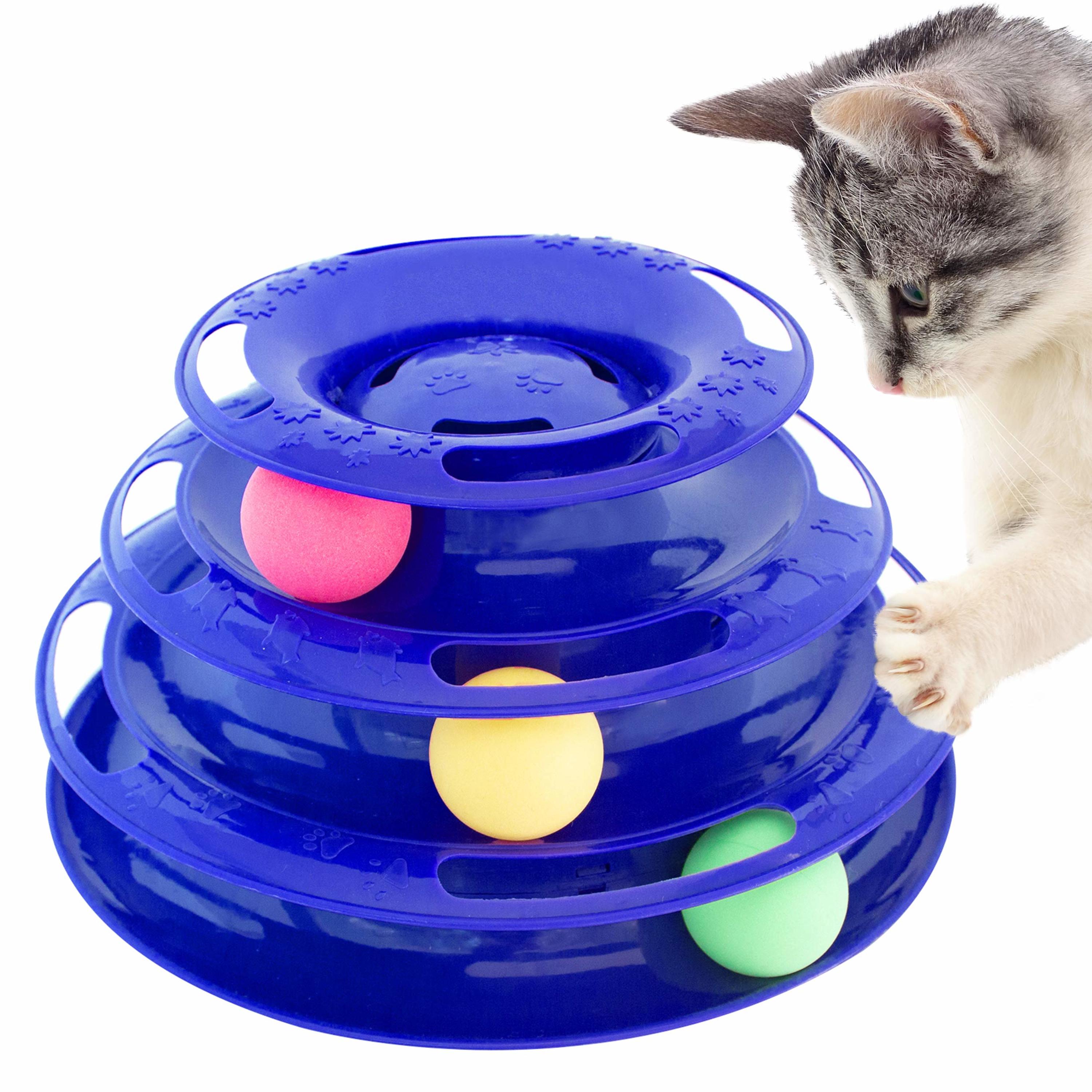 Morovilla Turbo Interactive Scratcher Cat Toy Colors May Vary