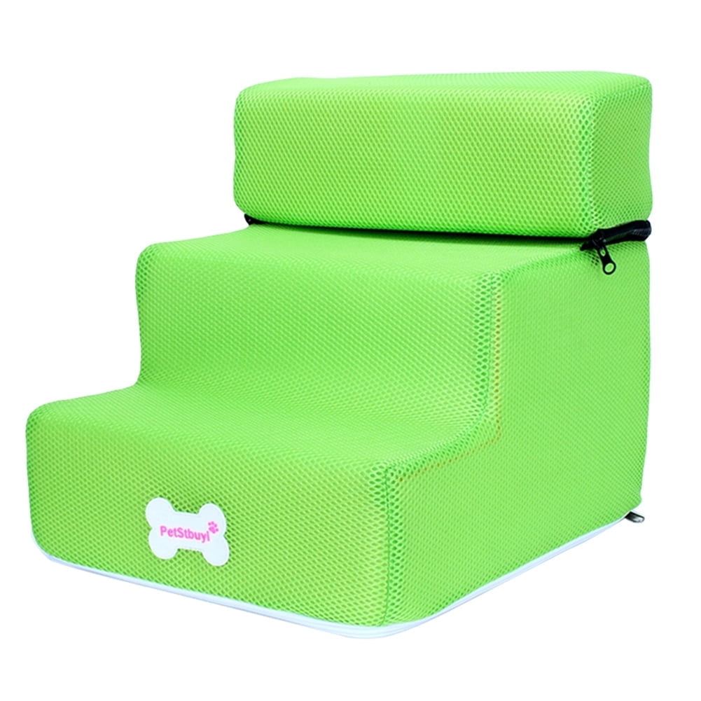 Removeable Small Ladder Purrfect Small Dog Cats Pet 3 Steps Removable Non-slip Ramp Climbing ...
