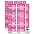 thumbnail image 1 of Purrfect Work Teacher Student School Sticker Set - Hot Pink - Gloss Finish - 2.00" Large, 1 of 7