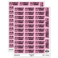thumbnail image 1 of Purrfect Work Teacher Student School Sticker Set - Light Pink - Gloss Finish - 1.5" Small, 1 of 7