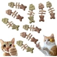 thumbnail image 1 of Purrident - Fix Cat Dental Health, Whitening Fishbone Shape with Catnip & Silvervine, Teeth Cleaning Stick for Interactive Play & Kitten Health, 1 of 14