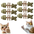 thumbnail image 1 of Purrident - Fix Cat Dental Health, Whitening Fishbone Shape with Catnip & Silvervine, Teeth Cleaning Stick for Interactive Play & Kitten Health, 1 of 14