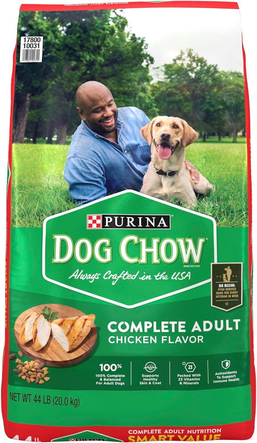 Purrina Dog Cow Complete, Dry Dog Food for Adult Dogs High Protein
