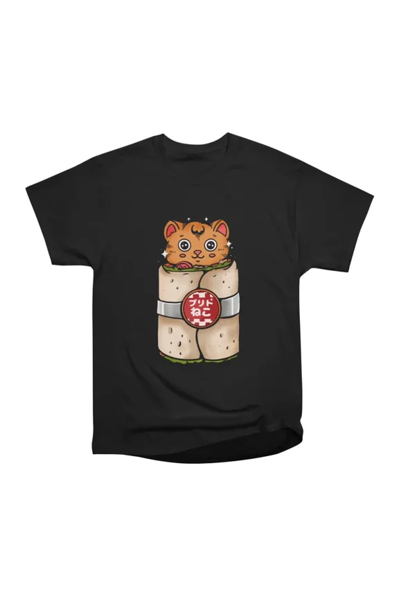 Purrito Cats Lover Gift T-Shirt Tee Gift For Him Merch For Her Apparel For Friend
