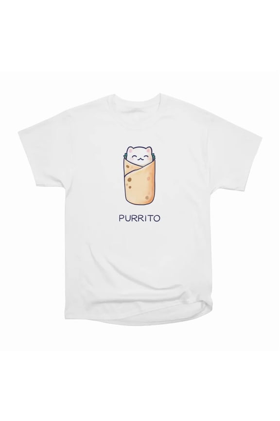 Purrito T-Shirt Tee Gift For Him Merch For Her Apparel For Friend