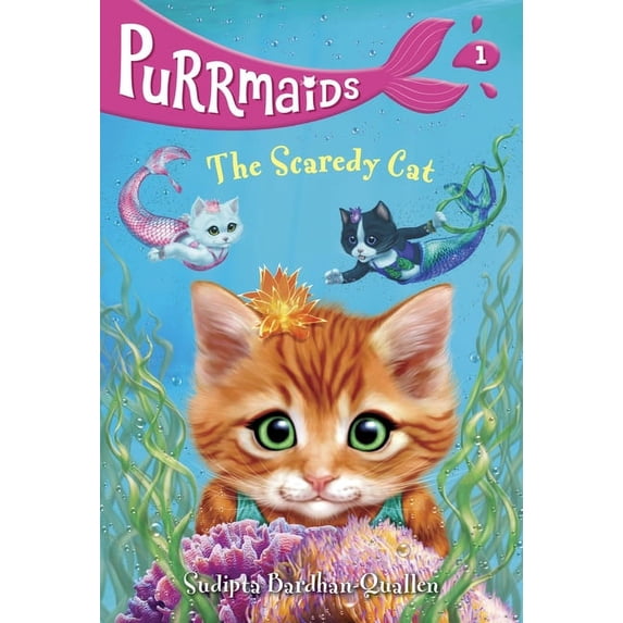 Purrmaids #1: The Scaredy Cat (Paperback)