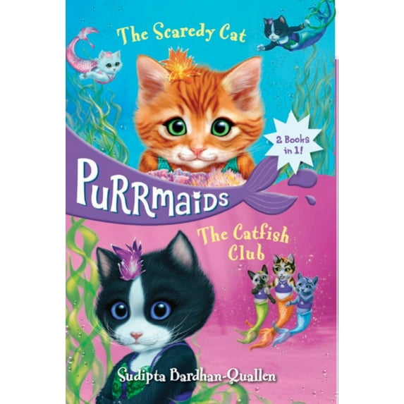 Purrmaids: The Scaredy Cat and The Catfish Club (2 in 1) (Walmart Exclusive)