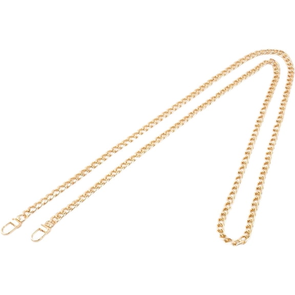 Purse 59.1 Inch Replacement Bag Chain Strap, Metal Braided Chain Strap for DIY Handbag  Crossbody Bag