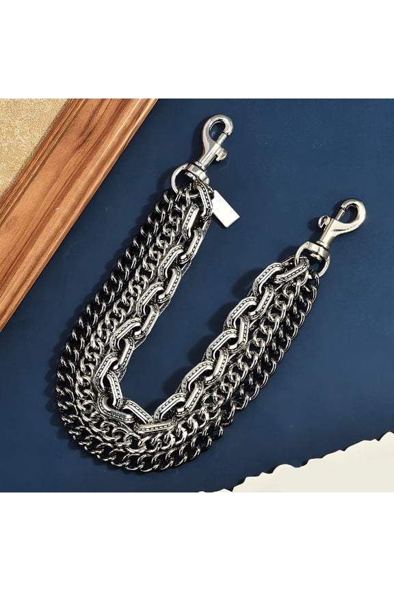 Purse Chain Bag Charms, Silver Gold Bag Chain for Handbags, Charms Chain Strap,Handbags Backpack