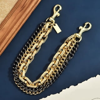 Purse Chain Bag Charms, Silver Gold Bag Chain for Handbags, Charms Chain Strap,Handbags Backpack