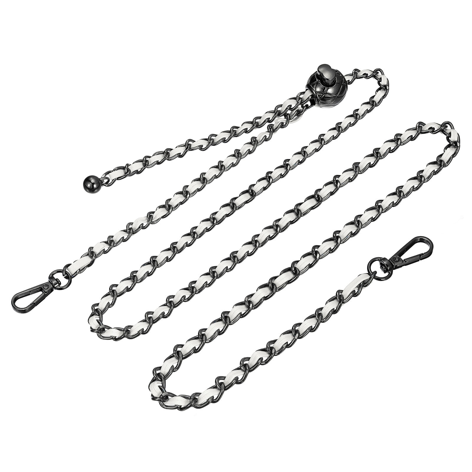 Purse Chain Strap, 47 Inch Iron Chain Strap Adjustable Handbag Chains ...
