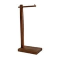 thumbnail image 1 of Purse Display Stand Handbag Holder Jewelry Tower with Multipurpose Wood Design for Countertop Retail Showroom, 1 of 9