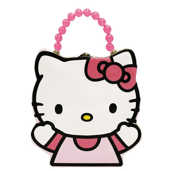 Purse - Hello Kitty - Kitty Face Metal Tin Box New Gifts Toys Licensed 698207