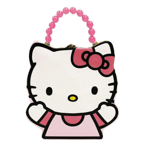 Purse - Hello Kitty - Kitty Face Metal Tin Box New Gifts Toys Licensed 698207