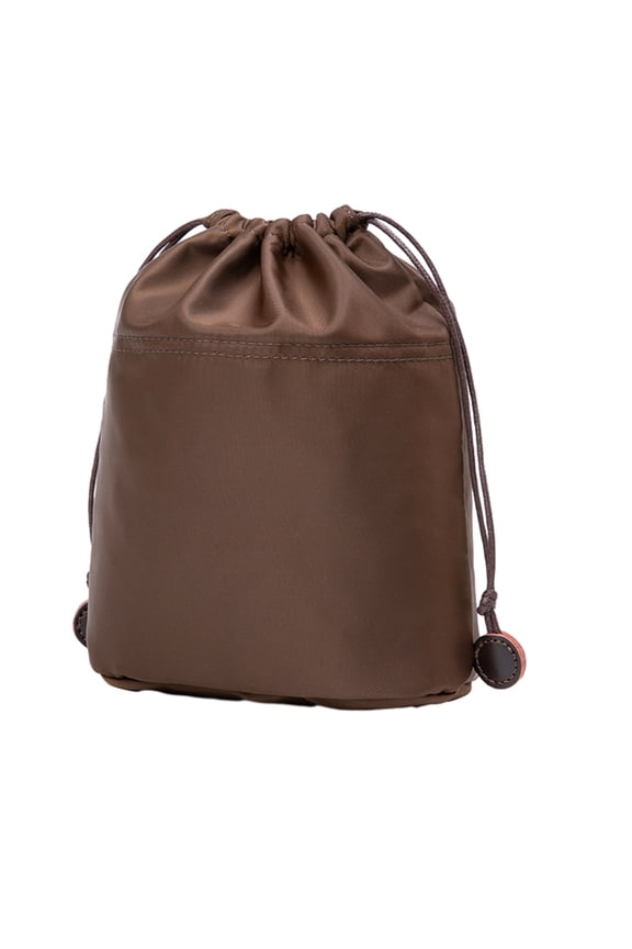 Purse Insert for Bucket Bag Tote Bag Drawstring Designed Shoulder Bag Crossbody Bag Nylon Inner Bag