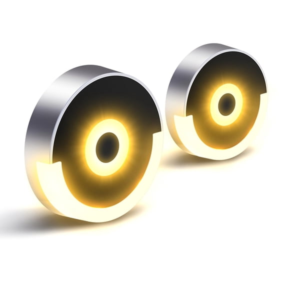 Purse Light, Women Handbag LED Rechargeable Bag Illuminator, Nurse Badge Clip Compact and Convenien(2PCS)