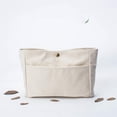 thumbnail image 1 of Purse Organizer Insert, Container, Convenient Multipurpose Divider, Luggage Storage, for Travel Beige, 1 of 8