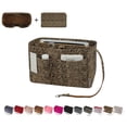 thumbnail image 1 of ZTUJO Purse Organizer, Felt Bag organizer with zipper, 1 of 11