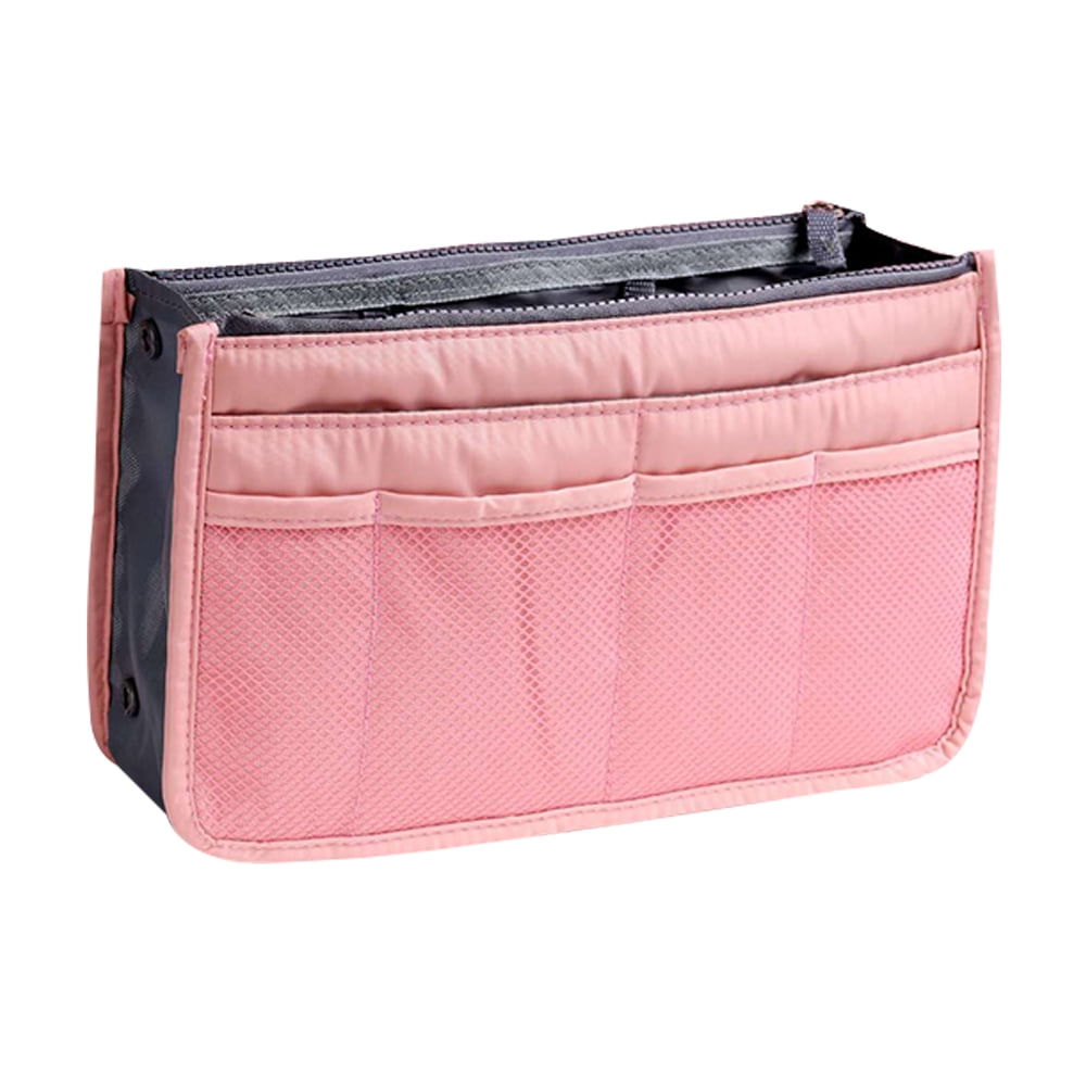Vercord Purse Organizer Insert for Handbags Bag Organizers Inside Tote  Pocketbook Women Nurse Nylon 13 Pockets Pink Leopard Small - Walmart.com