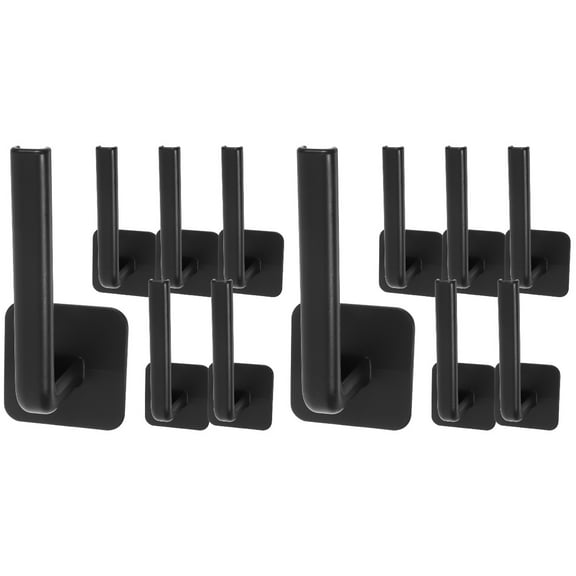 Purse Organizer Shelf Wall Cap Hanger Hat Storage Rack Hooks For No Trace Nail Free Pp 12 Pcs