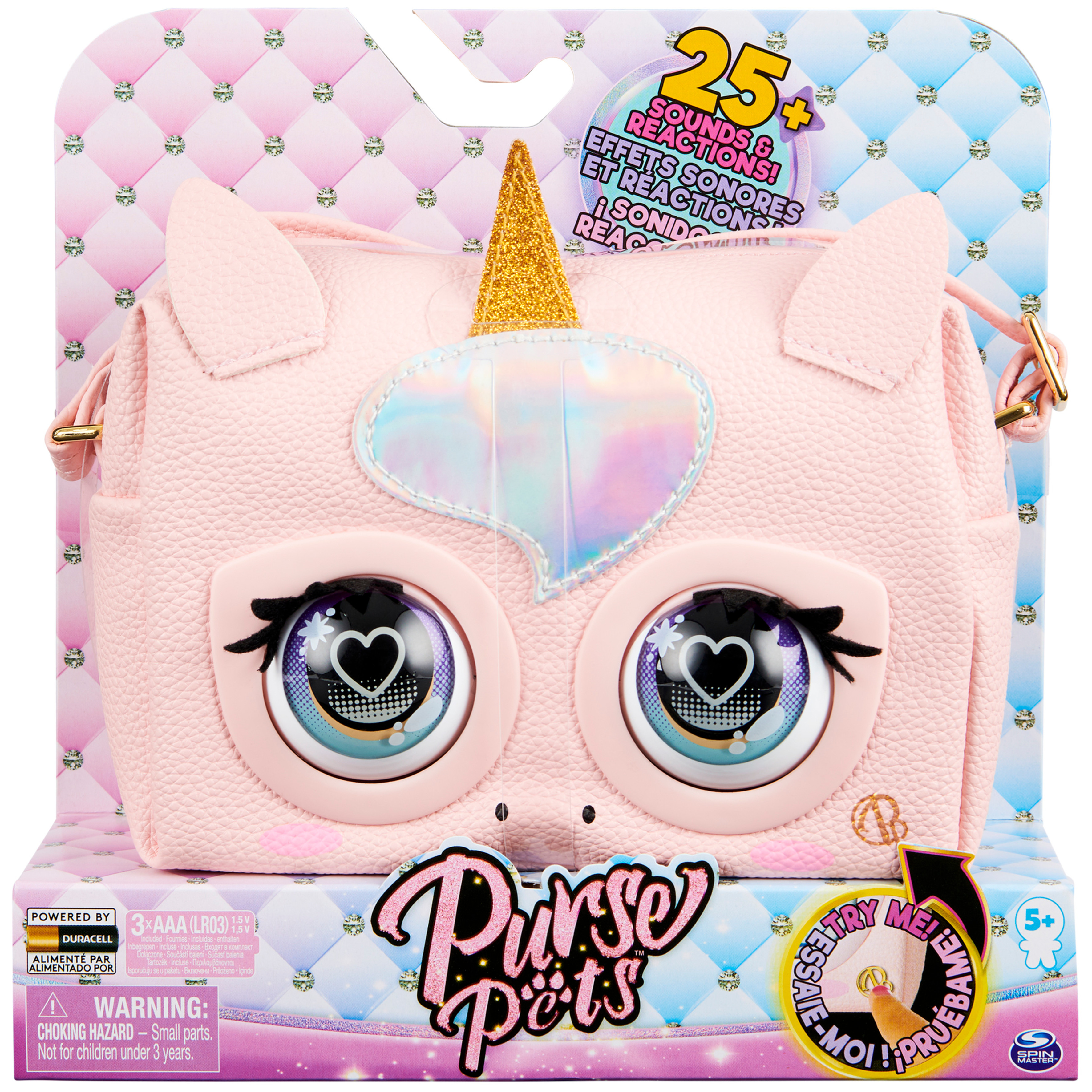 Purse Pets, Interactive Glamicorn with Over 25 Sounds and Reactions - image 1 of 8