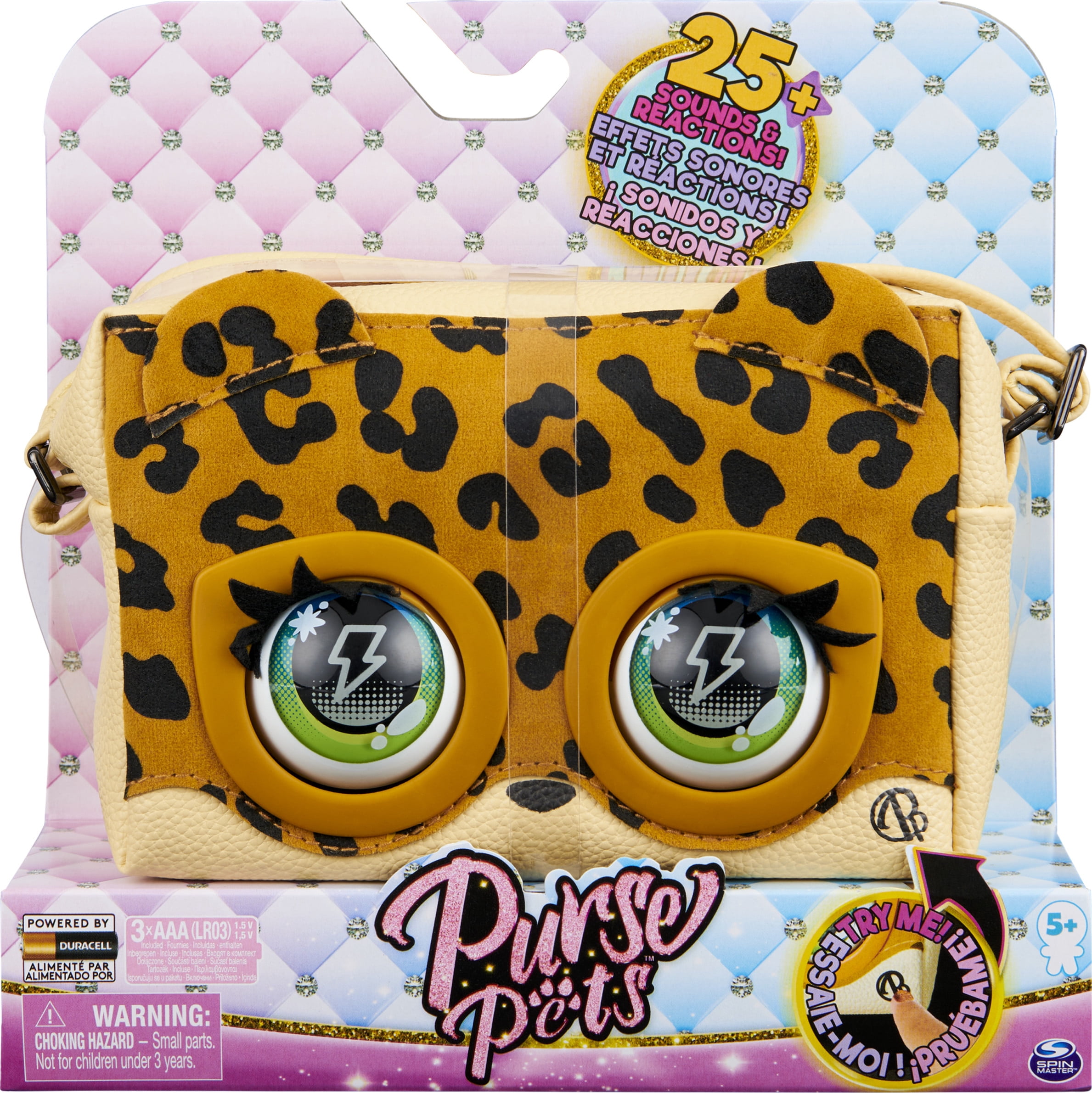 Purse Pets , Interactive Leoluxe with Over 25 Sounds and Reactions