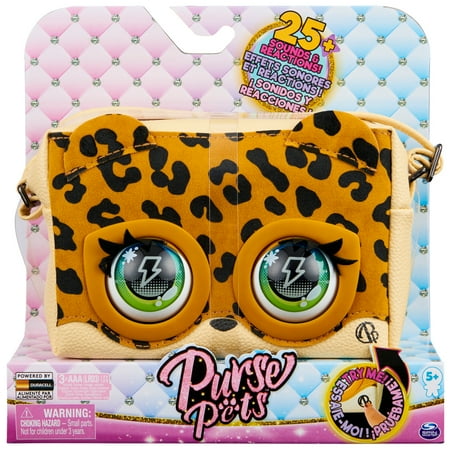 Purse Pets, Interactive Leoluxe with Over 25 Sounds and Reactions