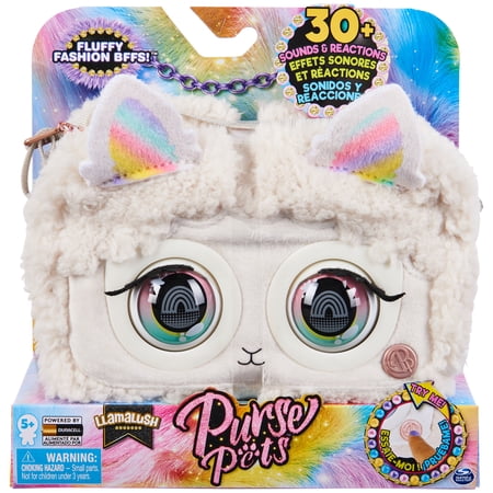 Purse Pets, Interactive Llamalush with over 30 Sounds and Reactions