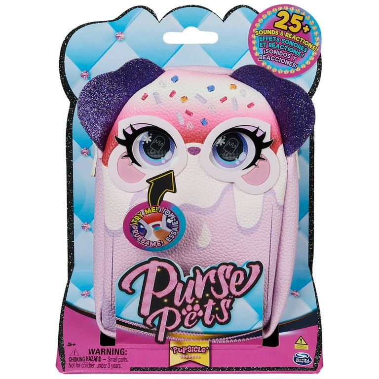 Purse Pets Pupsicle with Lights and over 25 Sounds Reactions
