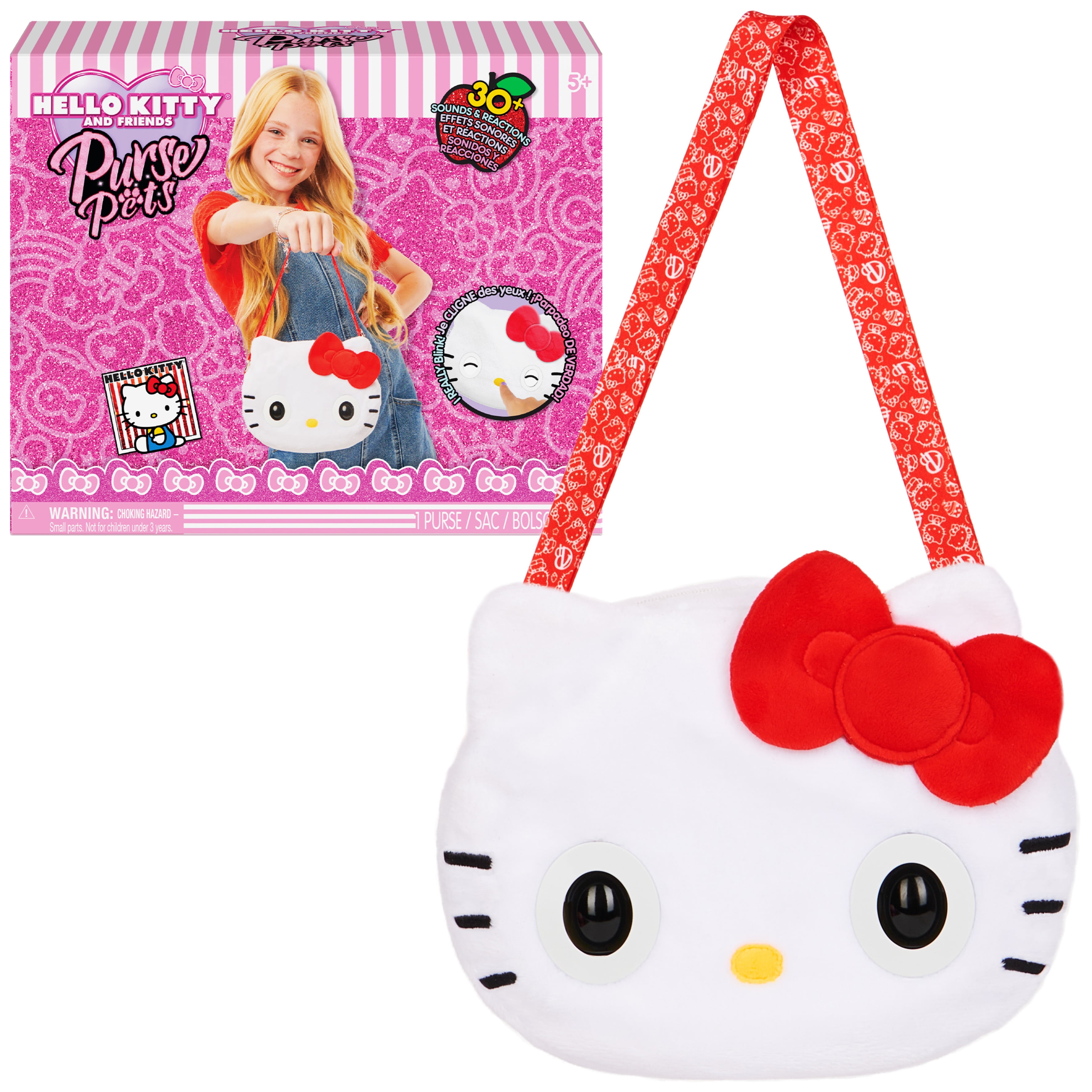 Adorable Sanrio Hello Kitty Chain Strap Pink Handbag