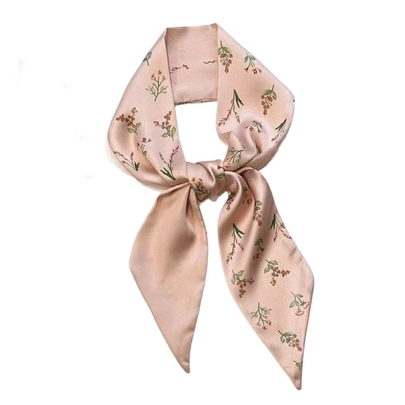 Purse Scarf For Handbags Head Scarves For Women's Hair Bags Scarfs Long Skinny Scarves Fashion Silky