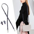 thumbnail image 1 of Purse Strap Crossbody Conversion Kit for Handbag,Leather Shoulder Straps Replacement Adjustable for Bags(Purple), 1 of 3