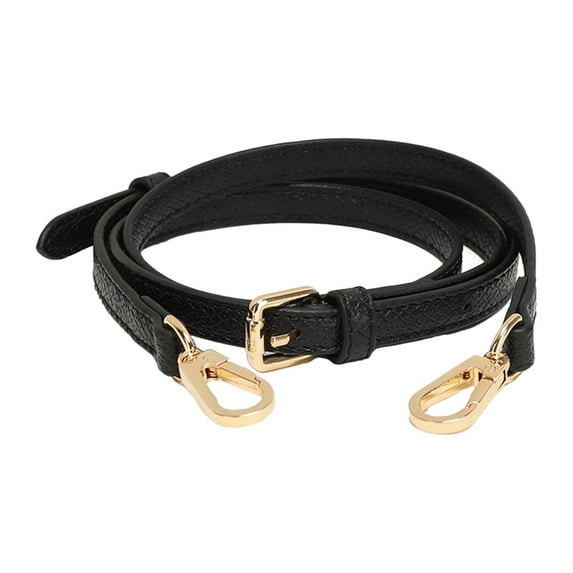Purse Strap Durable Cross Body Strap for Small Bag Clutch Shoulder Handbags Black