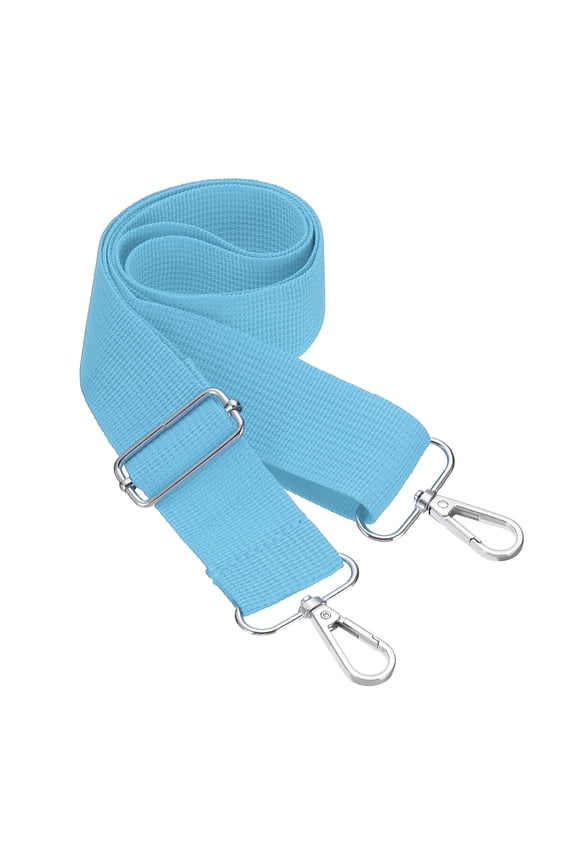 Purse Strap Replacement 1.5" Bag Strap for Canvas Bag Handbag Light Blue