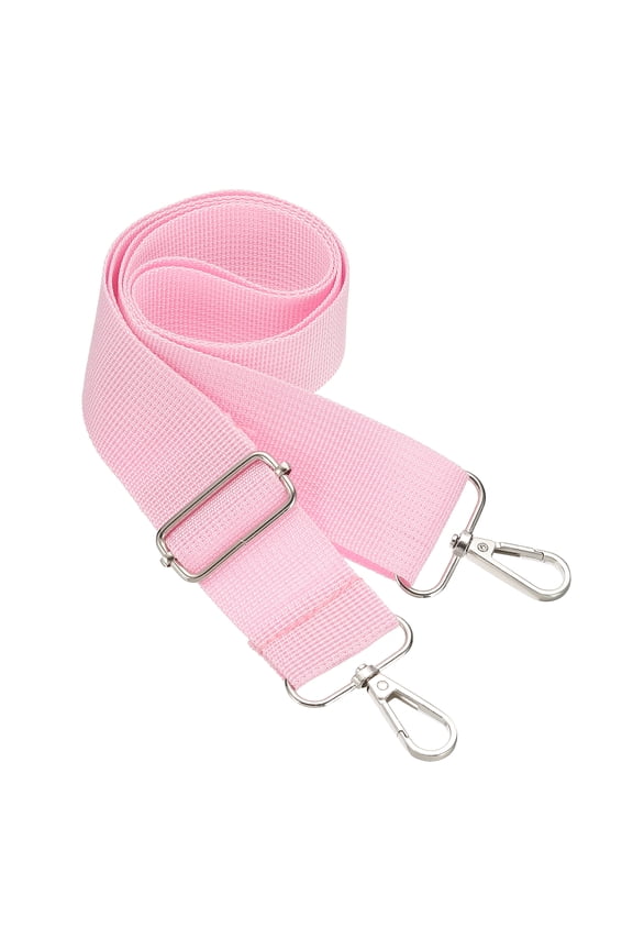 Purse Strap Replacement 1.5" Bag Strap for Canvas Bag Handbag Pink