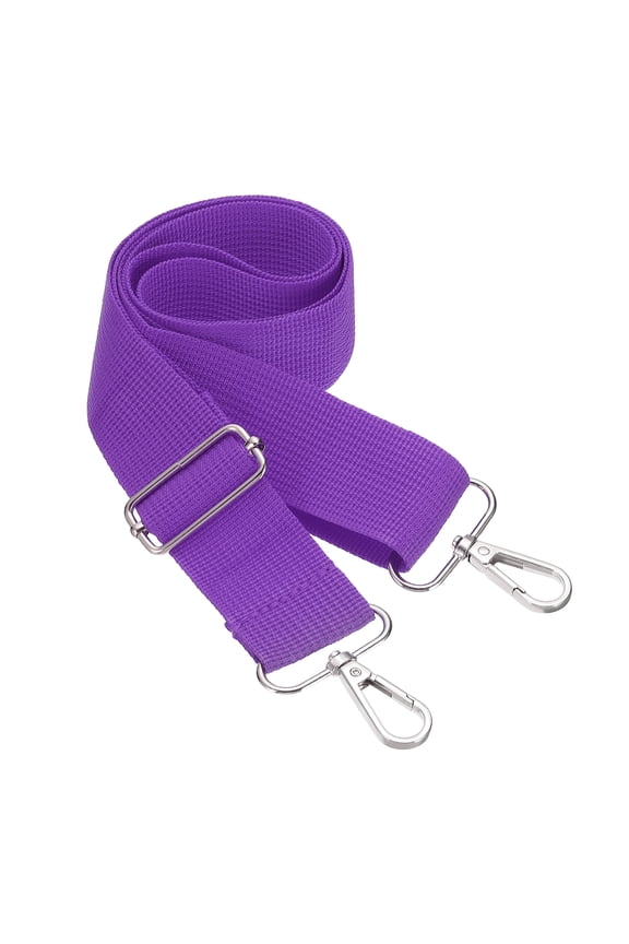 Purse Strap Replacement 1.5" Bag Strap for Canvas Bag Handbag Purple