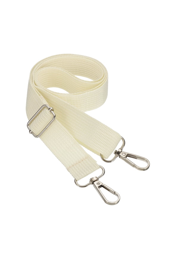 Purse Strap Replacement 1" Bag Strap for Canvas Bag Handbag Beige