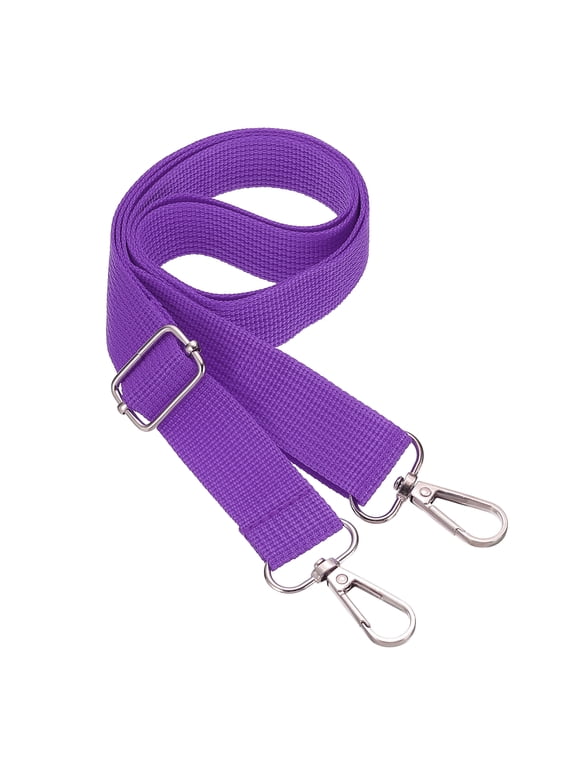 Purse Strap Replacement 1" Bag Strap for Canvas Bag Handbag Purple