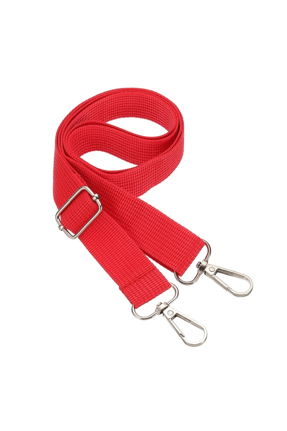Purse Strap Replacement 1" Bag Strap for Canvas Bag Handbag Red