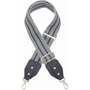 Purse Strap Replacement 34.2inch Adjustable Crossbody Handbags Strap Guitar style Strap Wide Shoulder Strap Striped Woven bag Strap Belt Messenger bag Camera StrapWidth 1.9inch