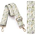 thumbnail image 1 of Purse Strap Replacement Crossbody, 3.8cm Wide  Strap Adjustable Replacement Belt  Buckle, Handbag Crossbody Bag Strap Cute Leaf Butterfly, 1 of 7