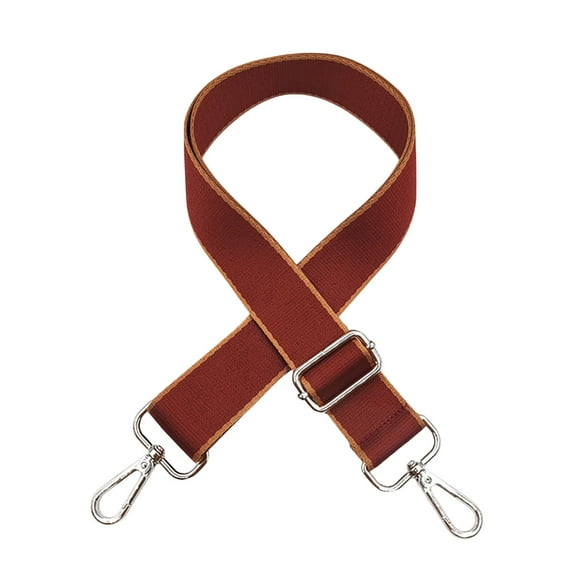 Purse Strap - Silver Hardware, Wide, Adjustable Crossbody, Replacement for Purses/Canvas Tote, Polyester, Stylish Patterns