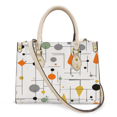 thumbnail image 1 of Purse Tote Bag for Women Leather Handbag, Satchel Shoulder Crossbody Top Handle Bags for Work Travel, various shapes, WHITE, 1 of 3