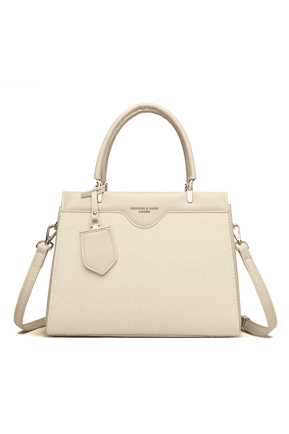 Purse for Women Leather Tote Bag Purse and Handbags, Satchel Shoulder Crossbody Top Handle Bags with Zipper, Purses and Handbags for Women Shoulder Tote Bags Top Handle Satchel, White